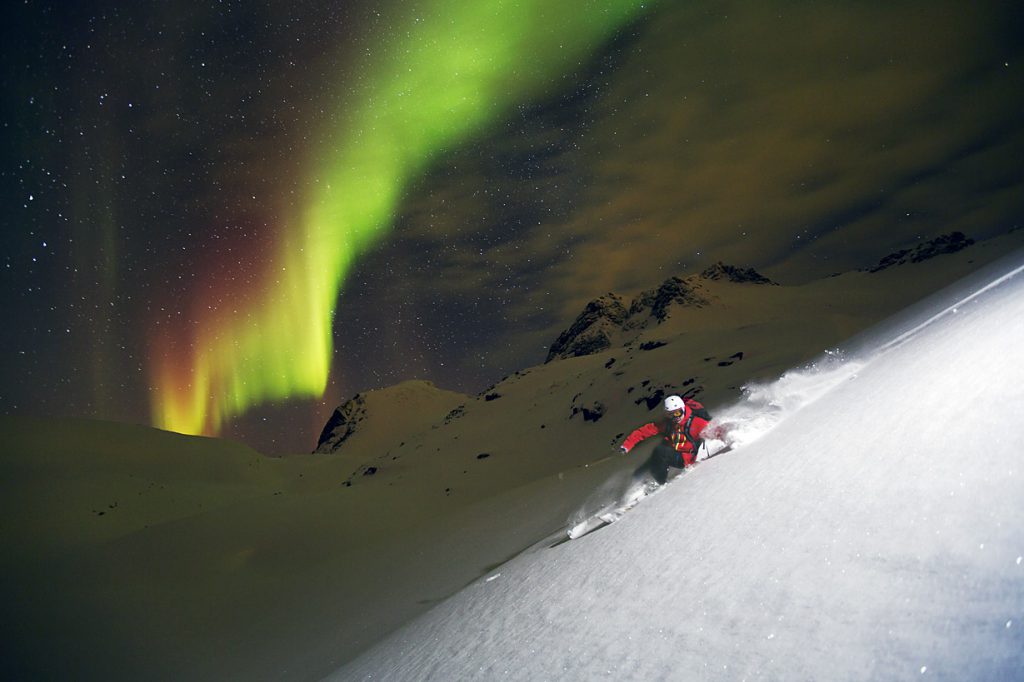 Skier: Oscar Hübinette Location: Senja island, Norway @Fredrik Schenholm