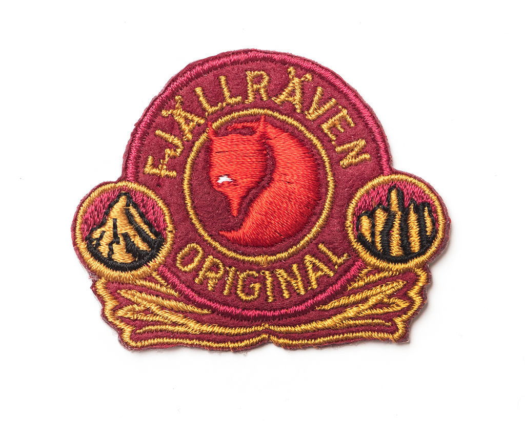 Fjällräven logo textile patch