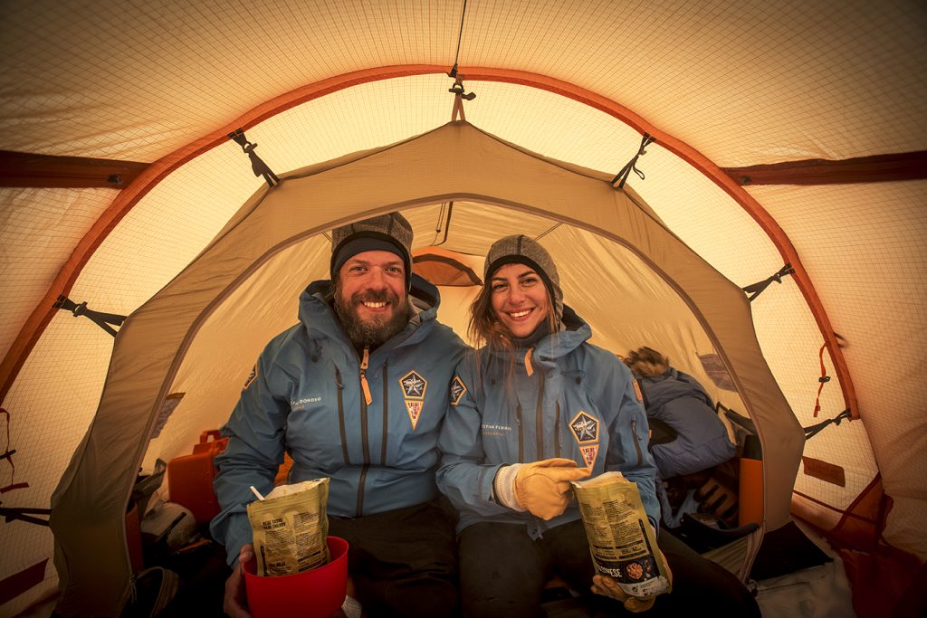 Fjällräven Polar, camping in fjällräven tent